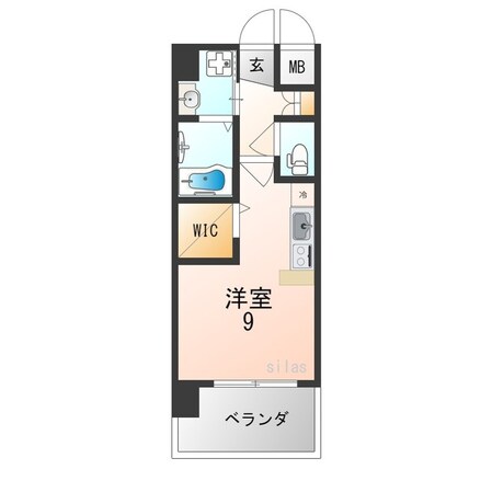 川西能勢口駅 徒歩7分 10階の物件間取画像